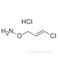 HYDROCHLORURE DE (E) -O- (3-CHLORO-2-PROPENYL) HYDROXYLAMINE CAS 96992-71-1